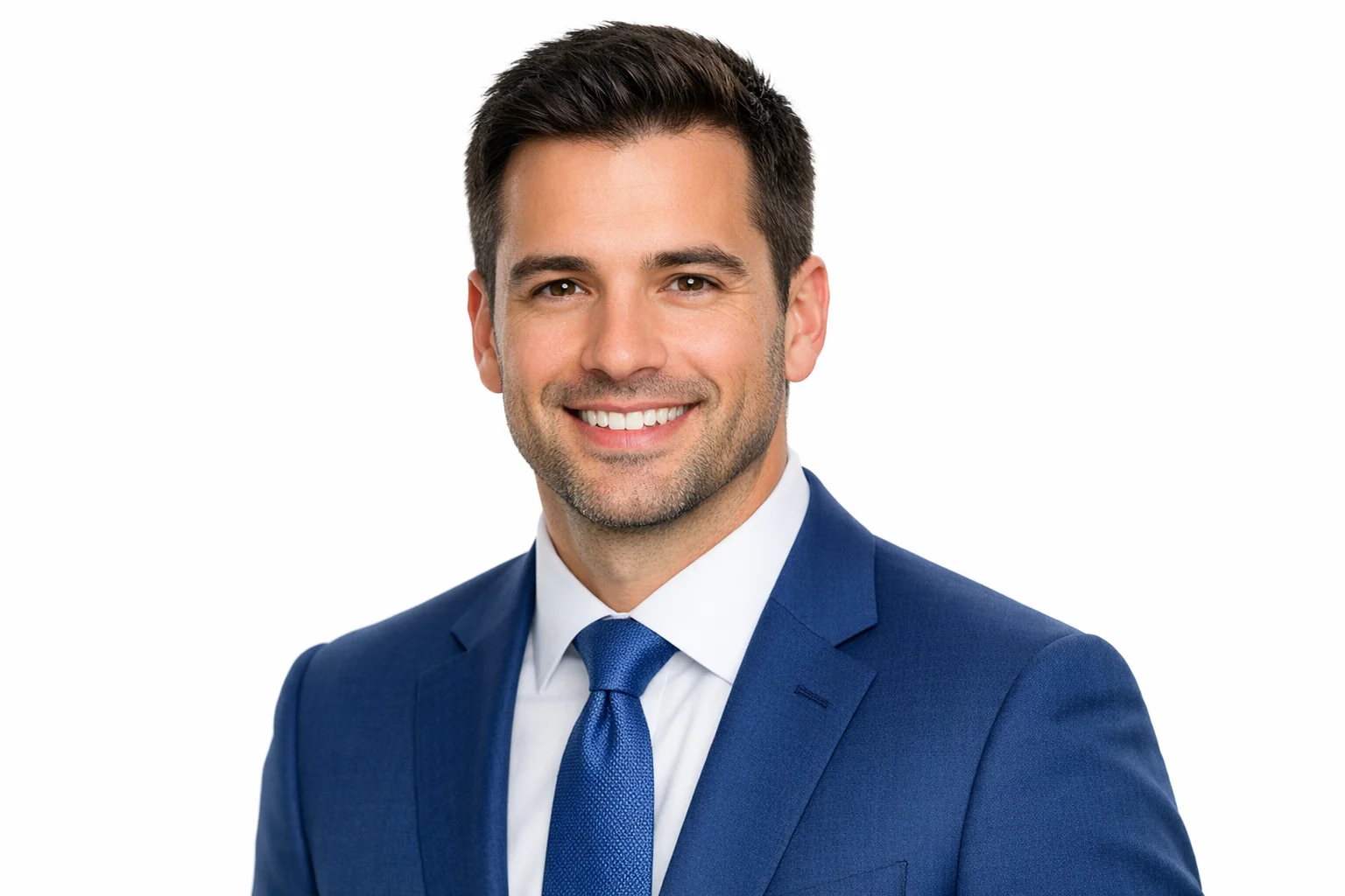 Male professional portrait for avatar