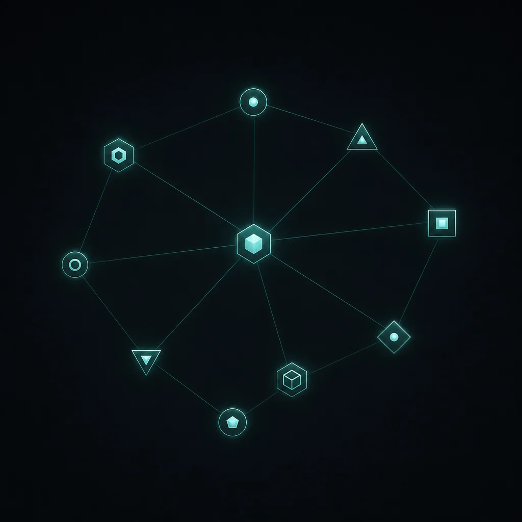 The whole team — agent network hero